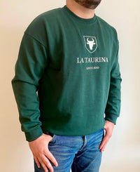 Sudadera La Taurina Premium - Verde Oscuro Entretiempo