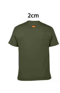 Camiseta UNISEX Verde militar- Military Green Flag Collection La Taurina