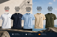 Camiseta UNISEX Verde militar- Military Green Flag Collection La Taurina