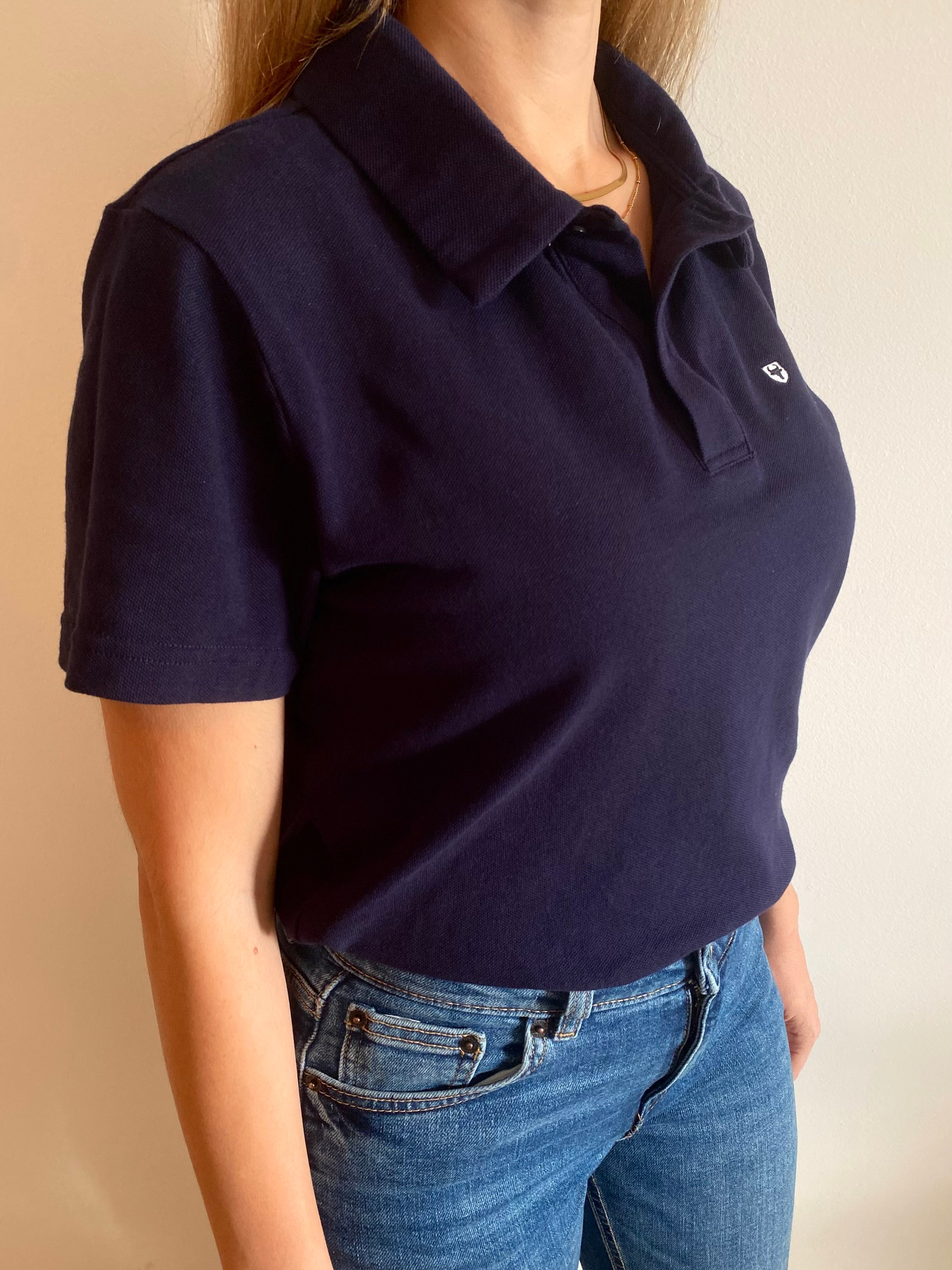 Polo Azul Marino Premium