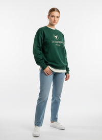 Sudadera UNISEX La Taurina Premium - Verde Oscuro Entretiempo