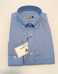 Camisa Oxford Azul Celeste