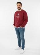 Sudadera UNISEX La Taurina Rojo Granate - Entretiempo Oversize