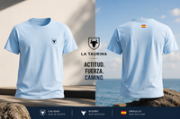 Camiseta unisex Azul Claro - Sky Blue Flag Collection La Taurina