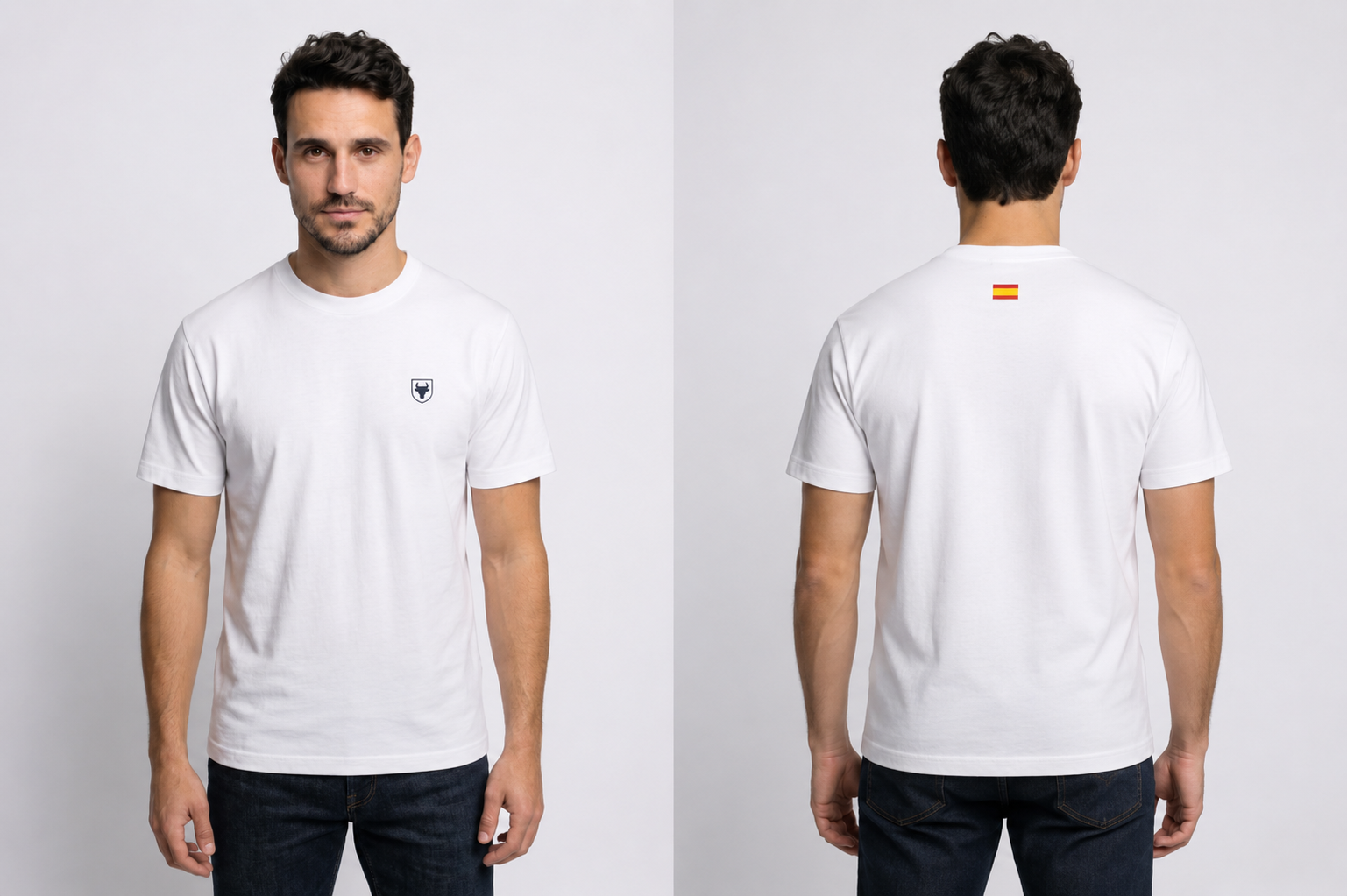 Camiseta Unisex Blanca- Flag Collection La Taurina