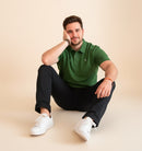 Polo Verde Oliva Premium Unisex