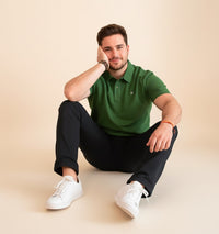 Polo Verde Oliva Premium Unisex