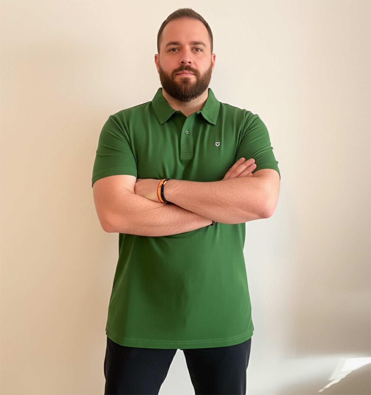 Polo Verde Oliva Premium Unisex