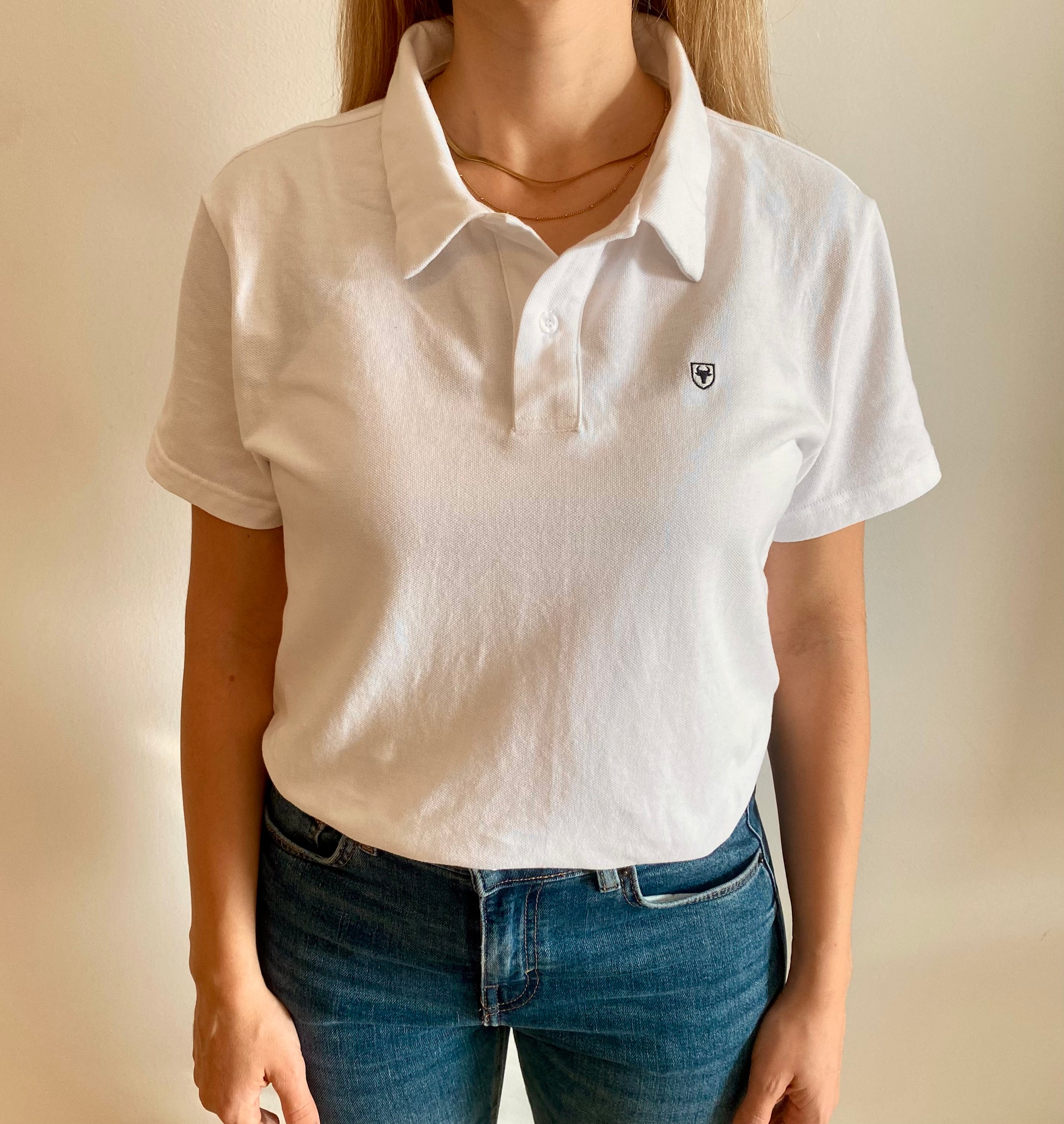 Polo Blanco Premium Unisex