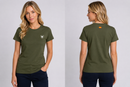 Camiseta UNISEX Verde militar- Military Green Flag Collection La Taurina