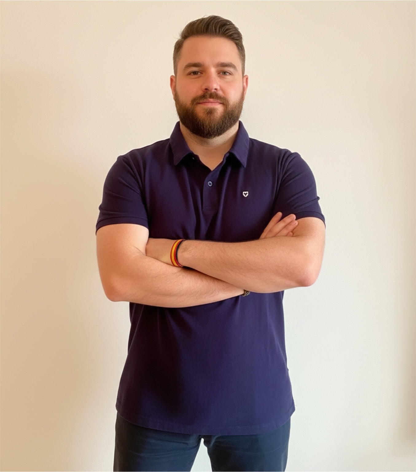 Polo Azul Marino Premium