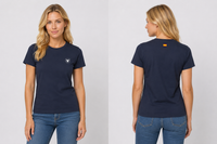 Camiseta Unisex Azul Marino - Navy Blue Flag Collection