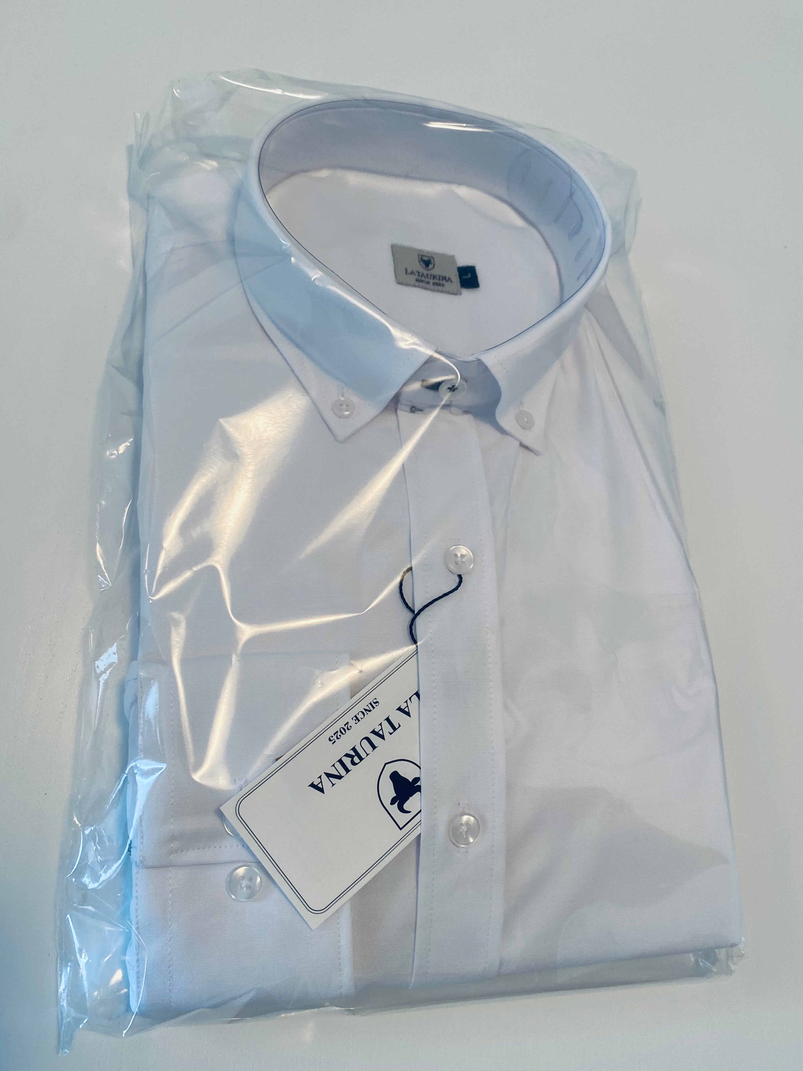 Camisa Oxford Blanca Premium