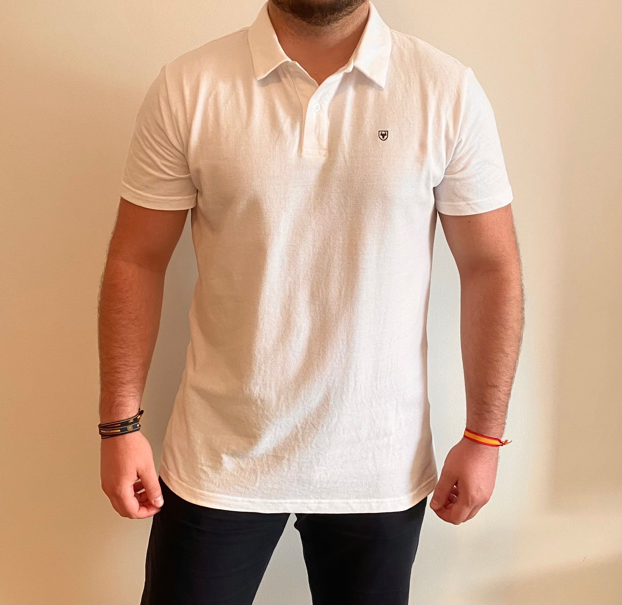 Polo Blanco Premium Unisex