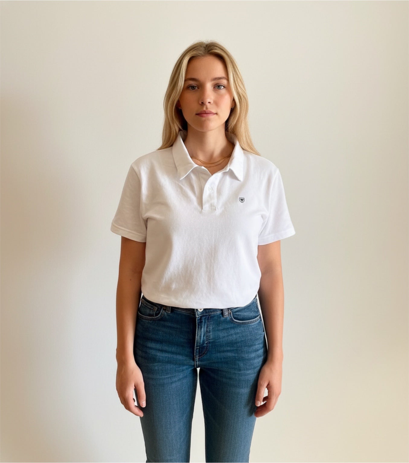 Polo Blanco Premium Unisex