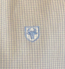 Camisa Oxford Cuadros Pequeños Azul