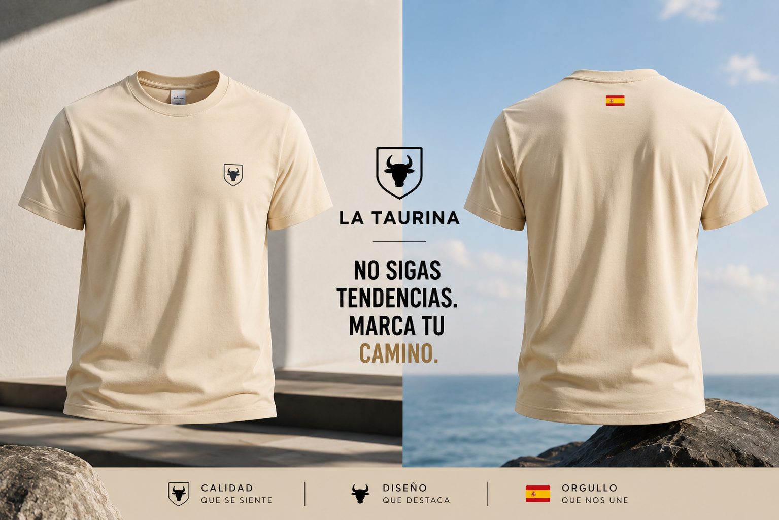 Camiseta Unisex Arena - Sand Flag Collection La Taurina