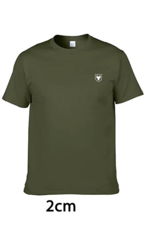 Camiseta UNISEX Verde militar- Military Green Flag Collection La Taurina
