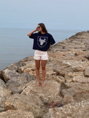 Camiseta La Taurina Azul Marino - Sport Clásica