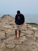Sudadera La Taurina Azul Marino - Entretiempo Oversize