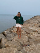 Sudadera La Taurina Premium - Verde Oscuro Entretiempo