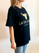 Camiseta La Taurina Negra - Estilo Atrevido Atemporal